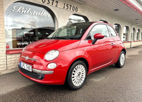 Fiat 500 1.2 Lounge Panorama 5.400 mil 1 Ägare Euro 5 - 2011