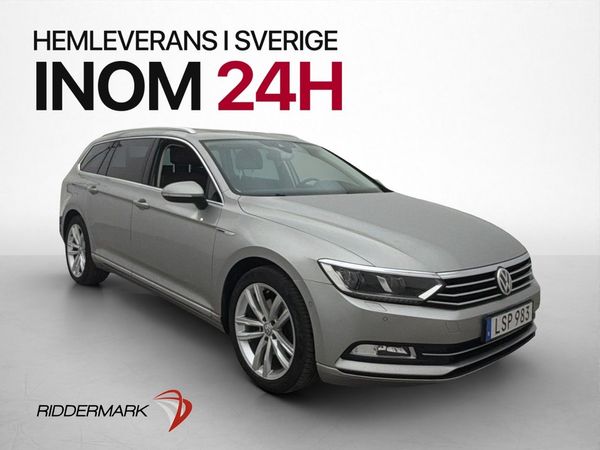 Volkswagen Passat 2.0 TDI 4M GT D-Värm Pano B-Kam Drag Skinn - 2015