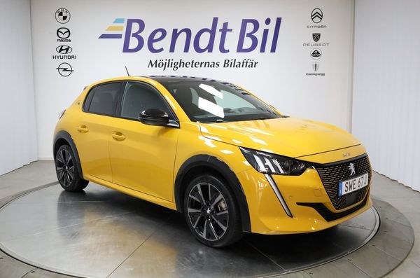 Peugeot e-208 GT 50 kWh 136 hk | Kamera | Navi | Carplay - 2023