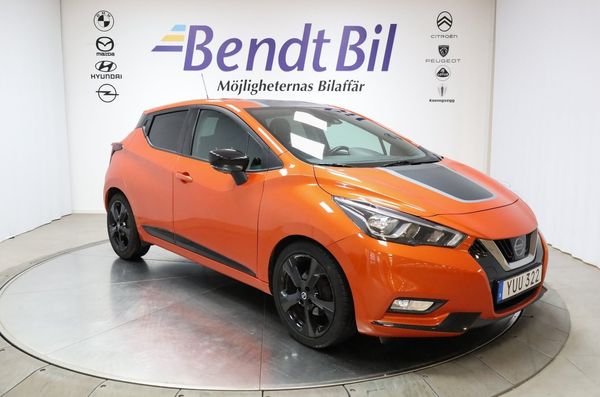 Nissan Micra 90 hk N-Connecta | 360°-kamera | 1 Ägare | Navi - 2018