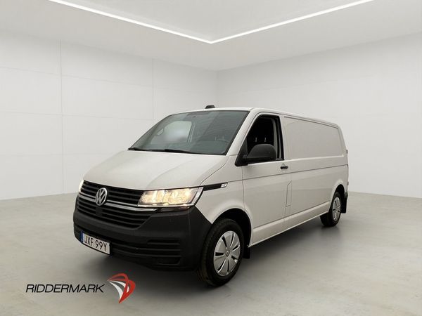 Volkswagen Transporter L2 Värm B-Kam Drag CARPLAY Moms 1-Äga - 2023