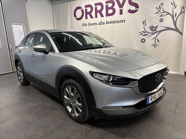 Mazda CX-30 2.0 e-SKYACTIV-G M Hybrid 150hk Aut Nav Head-up V-Hjul - 2023