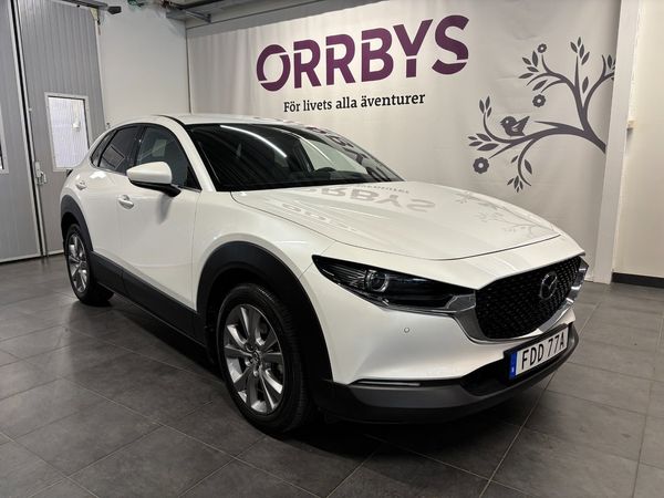 Mazda CX-30 2.0 e-SKYACTIV-G M Hybrid 150Hk SkyTech V-Hjul 1ägare - 2021