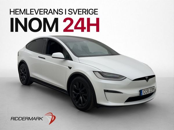 Tesla Model X 670hk HW4 Yoke Drag Autopilot Värmepump Pano - 2023