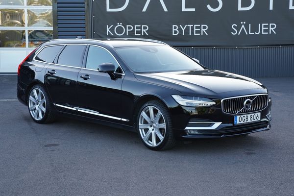 Volvo V90 D5 AWD Polestar Inscription / B&W / HUD / 360 / Drag - 2017