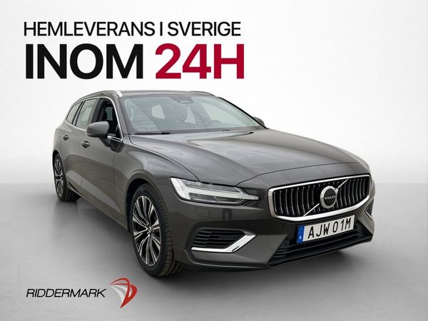 Volvo V60 Recharge T6 AWD Core Läder Värm Kamera Navi Drag - 2024