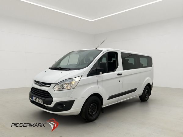 Ford Transit Custom 310 Kombi Lång Värmare Dragkrok 9-Sits - 2015
