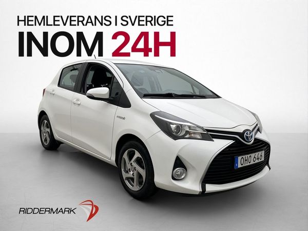 Toyota Yaris 101hk Active Hybrid Kamera Farthållare AC - 2016