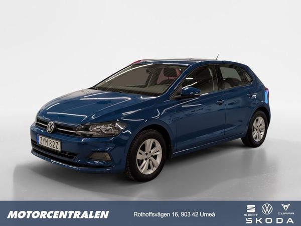Volkswagen Polo 1.0TSI DSG Sekventiell, 95hk/Motorvärmare - 2019