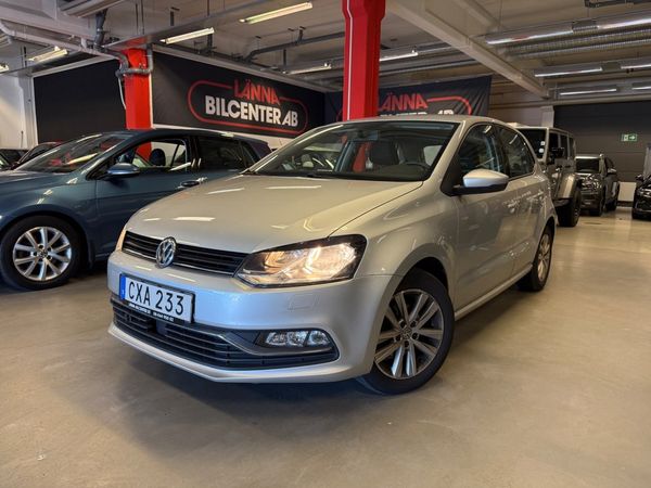 Volkswagen Polo 1.2 TSI 1 ägare Motorvärmare Ny servad Euro 6 SoV - 2016