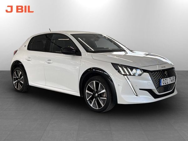 Peugeot e-208 GT 50kWh 136hk Aut B-KAMERA CARPLAY NAVI - 2021