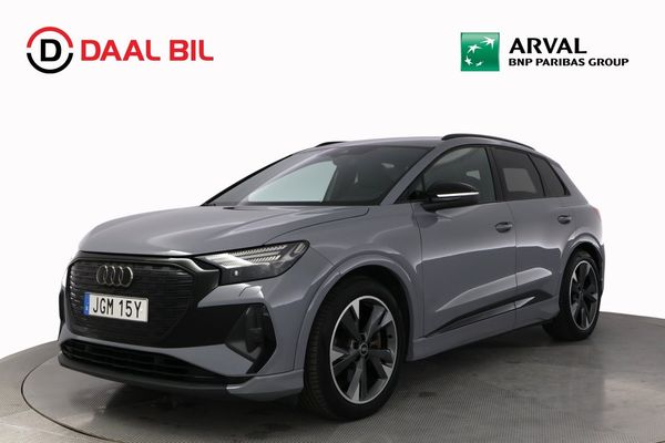 Audi Q4 e-tron 45 QUATTRO 82 kWh 265HK S-LINE PRIVAT/FÖRETAGSLEASING - 2023