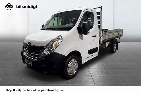 Renault Master Chassi 3.5T 2.3 dCi 3sits Tippflak Blåtand MOMS 130hk - 2017