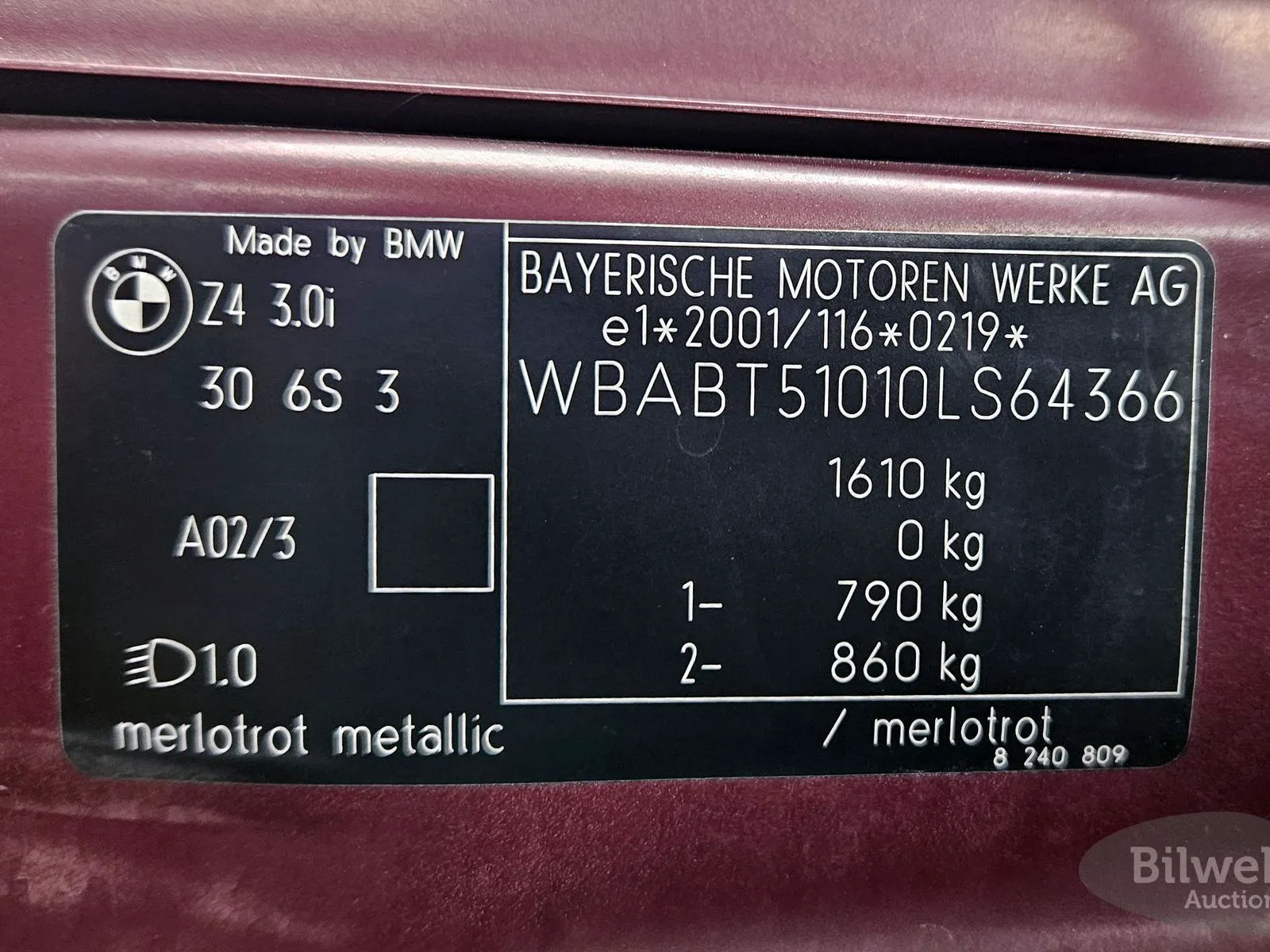 BMW Z4 3.0i Automatic, 231hp, 2005