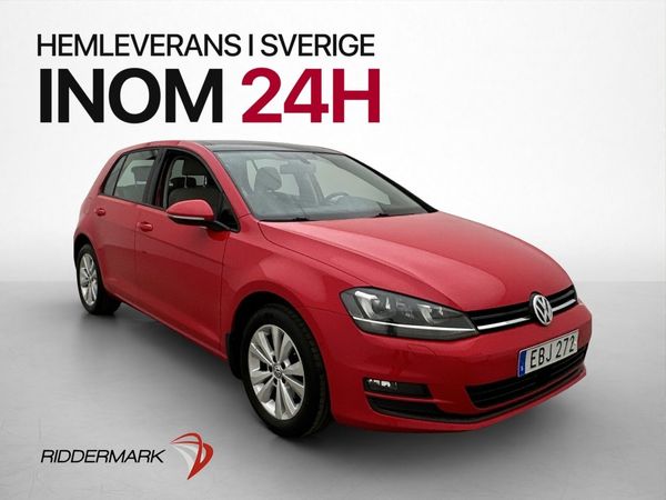 Volkswagen Golf 1.2 TSI DSG 110hk Plus Kamera Pano CarPlay - 2016