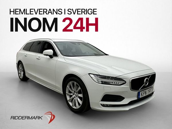 Volvo V90 D4 Momentum Värm Drag 360 Kamera CarPlay Halvskinn - 2019