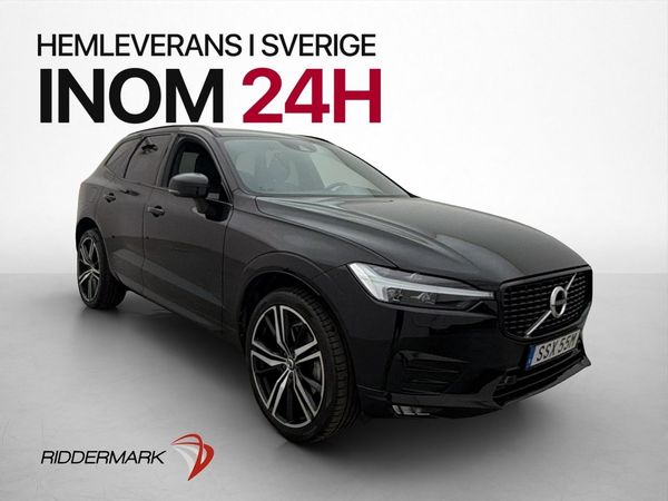Volvo XC60 B4 AWD 197hk R-Design Läder Kamera Drag Värm H/K - 2021