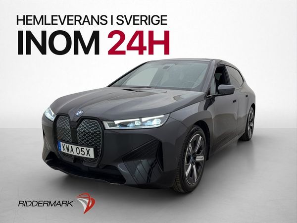 BMW iX xDrive50 Sport Package B&W Laser 21" Drag Moms 524hk - 2023