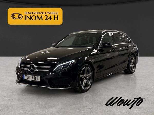 Mercedes C220 d d T 170HK AMG /Drag /Värmare - 2018