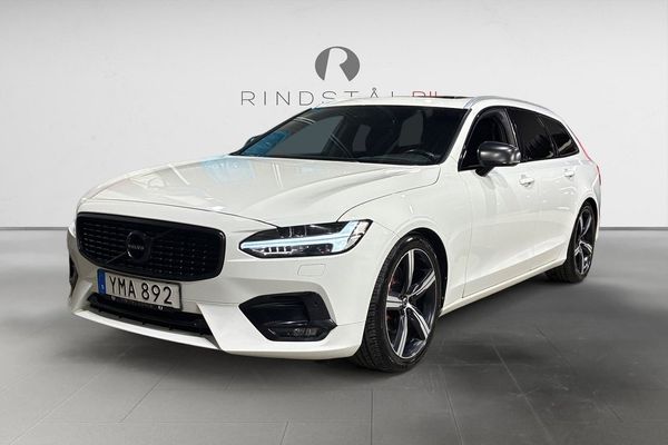 Volvo V90 D3 150 HK AUT AWD R-DESIGN DRAG NAVI PANO KAMREM BYTT - 2018