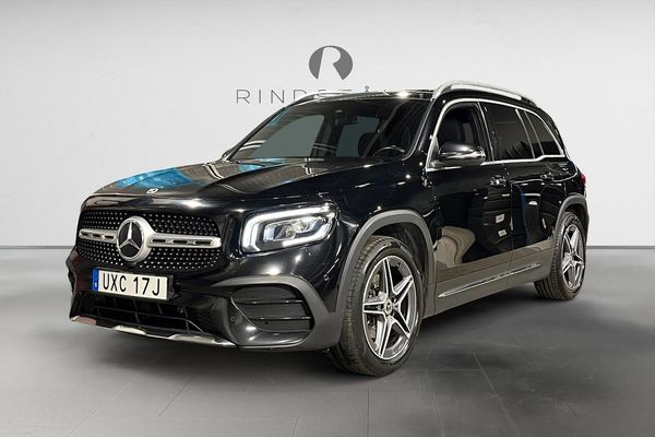 Mercedes GLB200 163 HK AUT AMG 4M NAVI PANO DRAG P-VÄRM COCKPIT 19" - 2021