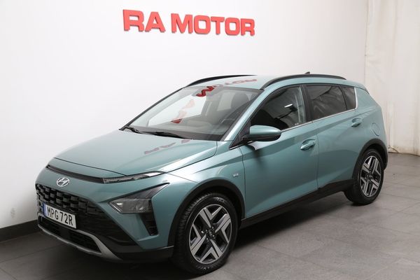 Hyundai Bayon 1,0 T-GDI 100hk Advanced Aut 1ägare Motorv Dragkrok - 2022
