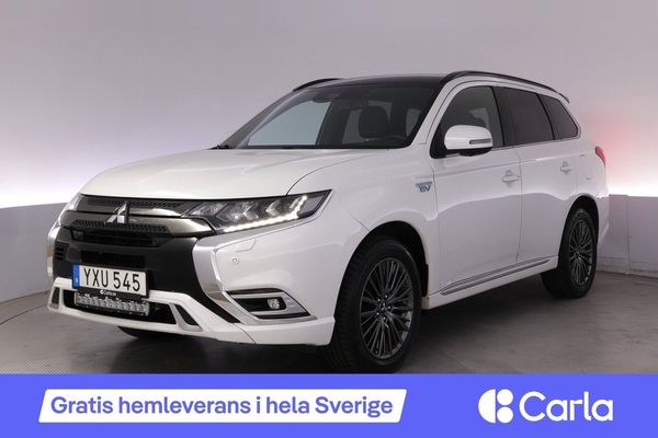 Mitsubishi Outlander PHEV S-Edition Läder Pano 360 Drag - 2019