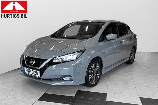 Nissan Leaf 150hk Tekna BOSE 360° Skinn Navi Rattvärme - 2021