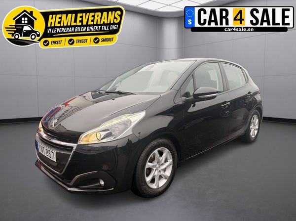 Peugeot 208 5-dörrar 1.2 PureTech 82 ETG5|Euro6|Kamrem bytt|GARANTI - 2017