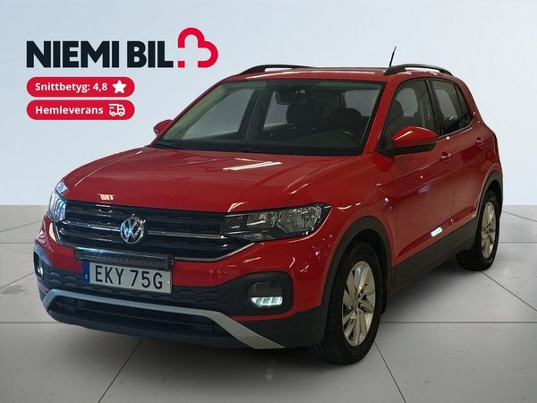 Volkswagen T-Cross 1.0 Base Dragkrok Motorvärmare LED-ramp Farthållare S&V - 2019