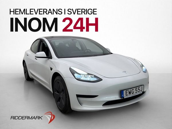 Tesla Model 3 Standard Range Plus Värmepump Drag Autopilot - 2021