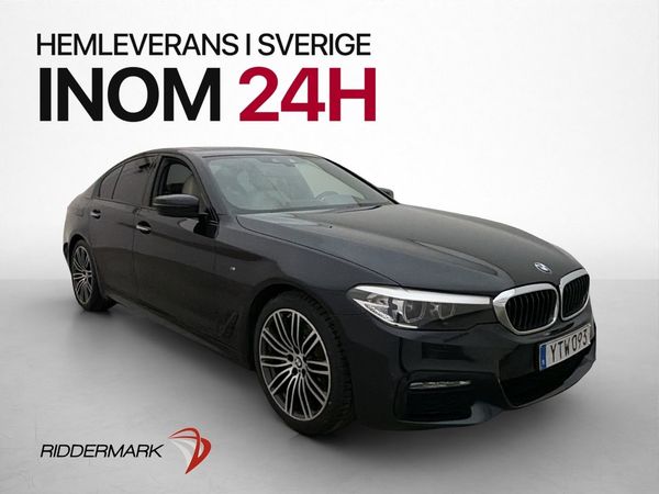 BMW 520 d 190hk xDrive M Sport Kamera Drag Skinn Taklucka - 2018