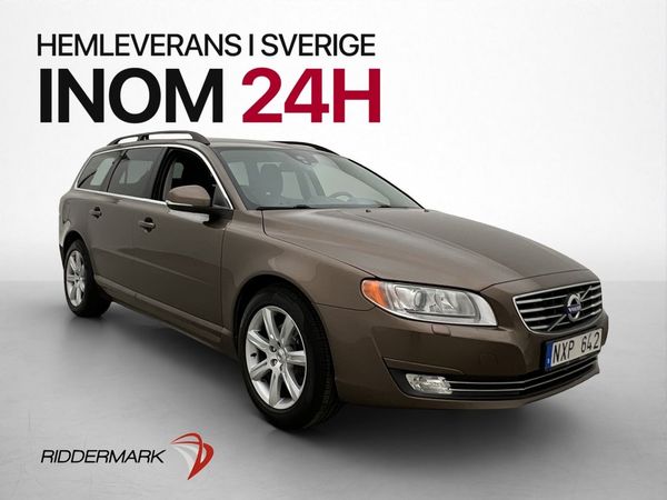 Volvo V70 T4F 180hk Momentum Värmare Farthållare Svensksåld - 2014