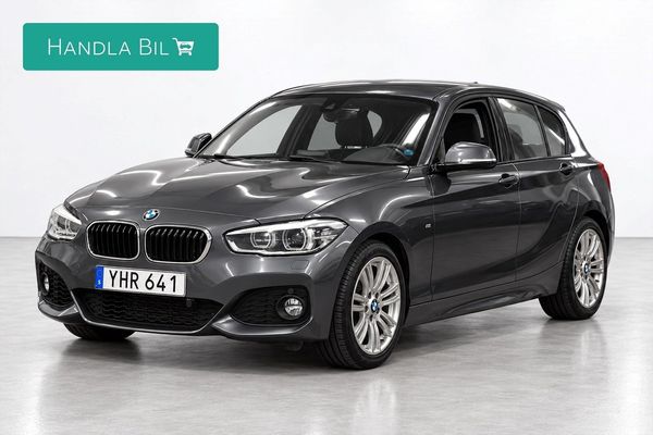 BMW 118 i 5-dörrars M Sport MoK Alcantara P-sensorer Nyserv - 2017