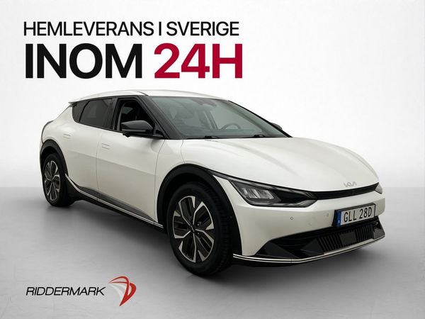 Kia EV6 77.4 kWh Plus Navi 360° Värmepump Skinn - 2022