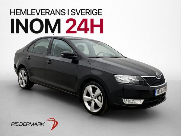 Skoda Rapid 1.4 TSI 125hk P-sensor Bluetooth Farthållare - 2016