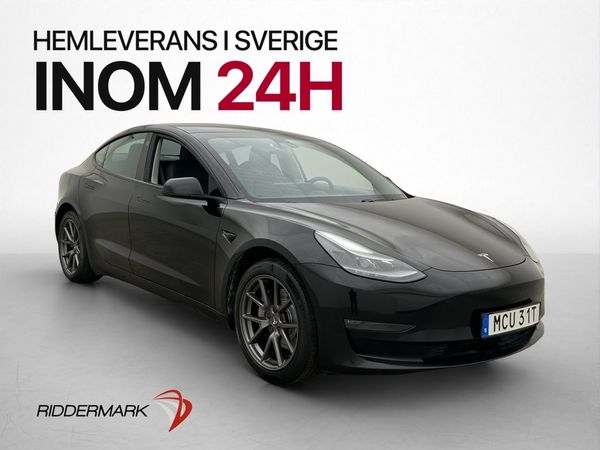 Tesla Model 3 Long Range AWD 440hk Pano Värmepump Kamera Nav - 2021