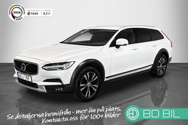 Volvo V90 Cross Country D4 AWD Advance SE H/K Värmare Kamrem Bytt En Ägare Drag - 2020