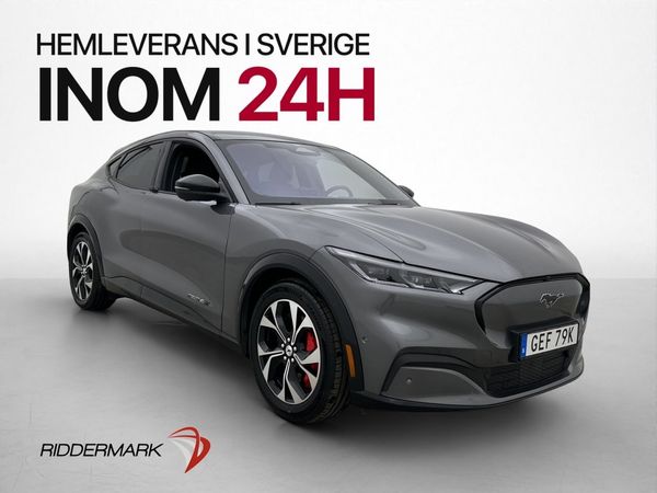 Ford Mustang Mach-E Long Range AWD 351hk Titanium Pano B&O - 2021