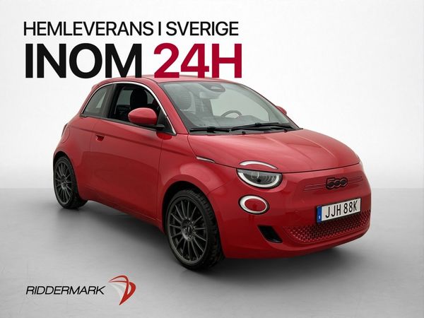Fiat 500e 42 kWh 118hk MOMS Navi Bluetooth Android-Auto - 2022