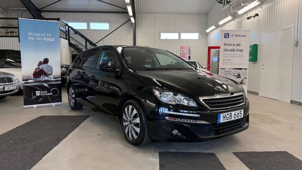 Peugeot 308 SW 1.6 BlueHDi Manuell, 120hk Active, **Välvårdad** - 2014