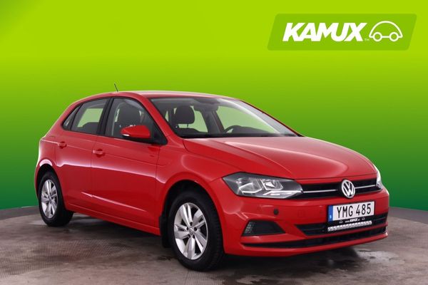 Volkswagen Polo 1.0 TSI 95hk 1 ägare Adapt Farthåll P-Sensorer - 2018