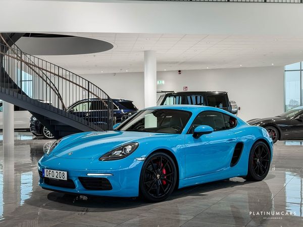 Porsche 718 Cayman S PDK 350hk / Sv.såld / Chrono / BOSE - 2017