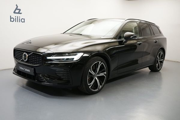 Volvo V60 Recharge T6 Ultimate Dark, Dragkrok, Taklucka, Head Up Display - 2023