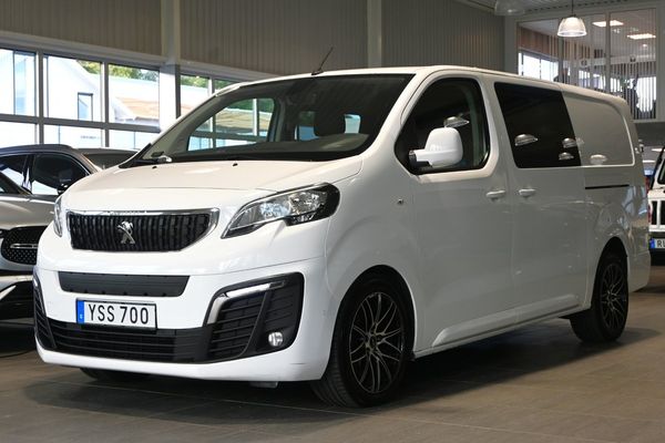 Peugeot Expert CrewVan 2.0 BlueHDi 180 EAT L3 5-sits CREW Pro + - 2018