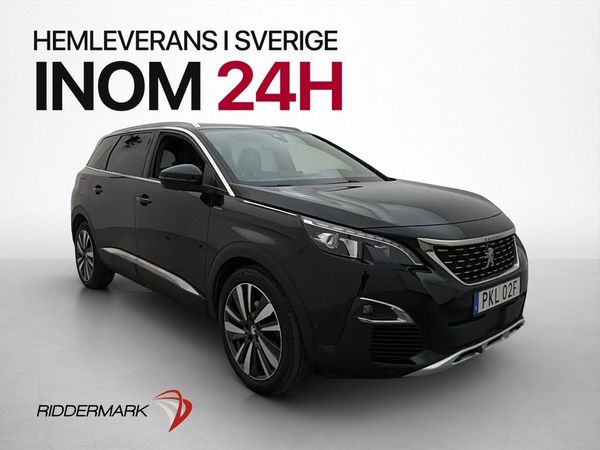 Peugeot 5008 1.6 PureTech 180hk GT-Line 7-Sits Kamera Drag - 2019