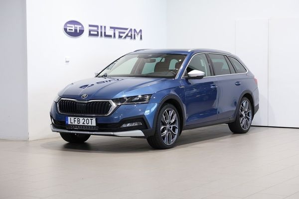 Skoda Octavia Combi Scout 2,0 TDI 200 Hk 7 vxl DSG 4x4 - 2021