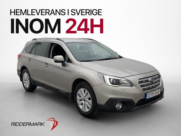 Subaru Outback 2.0 4WD 150hk M/K-Värmare Backkamera Dragkrok - 2015