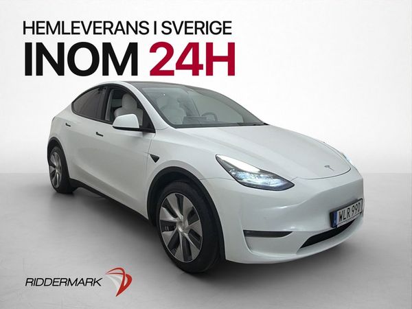Tesla Model Y Long Range AWD Ljus-interiör Autopilot Värmare - 2021
