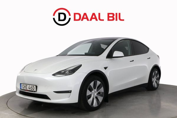 Tesla Model Y LONG RANGE AWD 514HK PREMIUM PANO DRAG VÄRMARE B-KAM - 2023